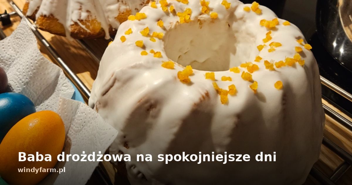 Baba drożdżowa na spokojniejsze dni