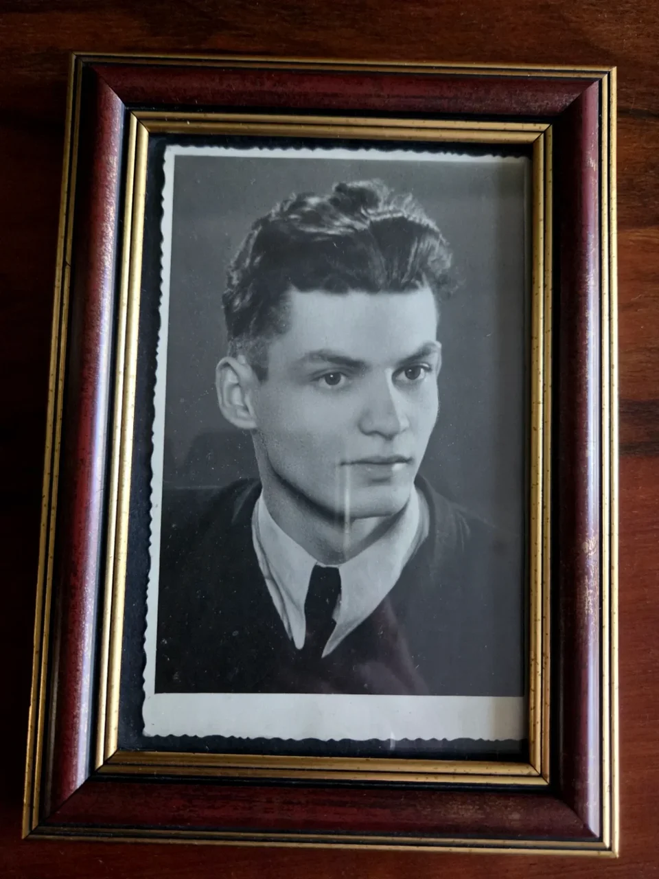 Dziadek Leszek w młodości