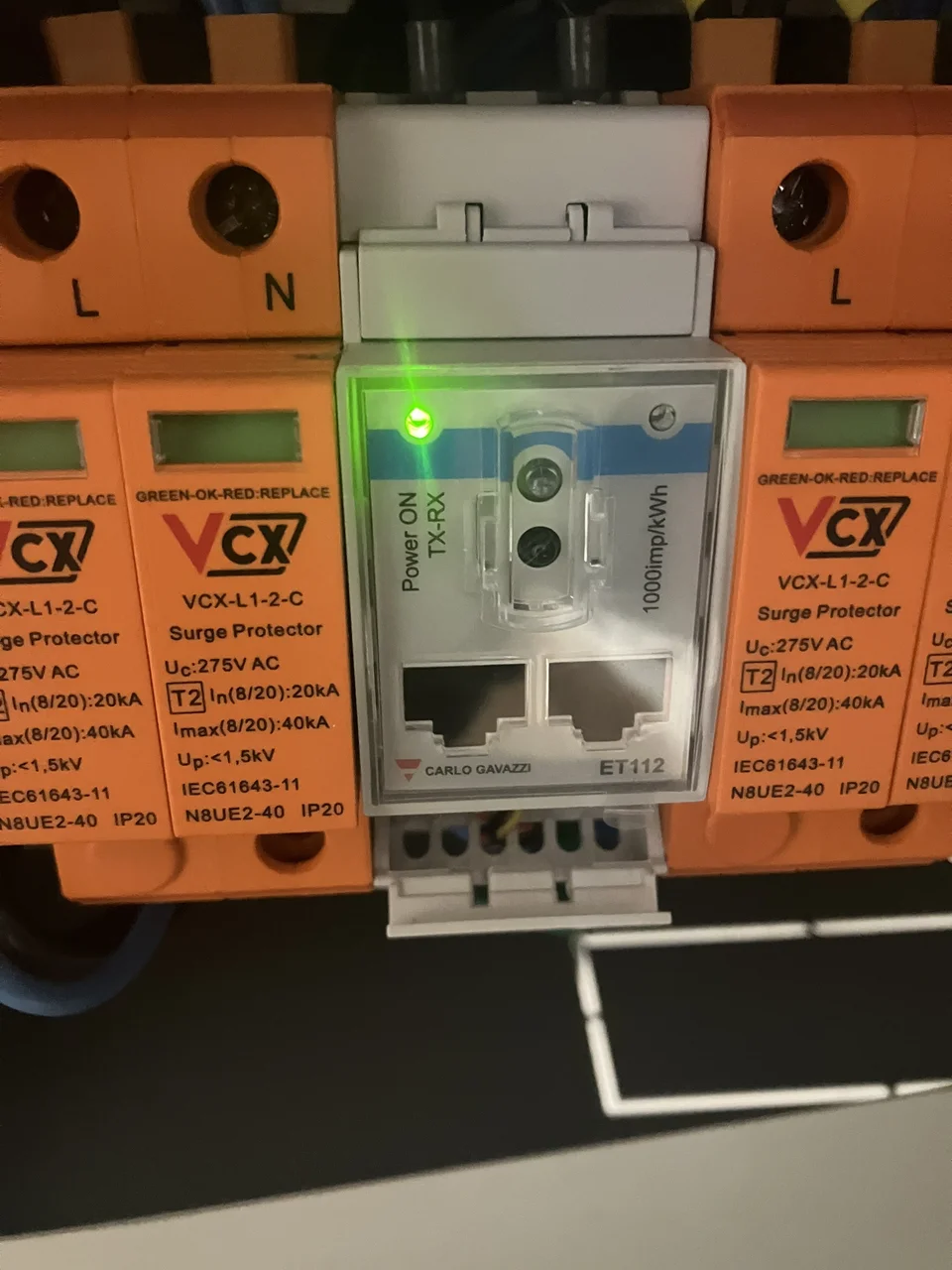 Energy meter at inverter input