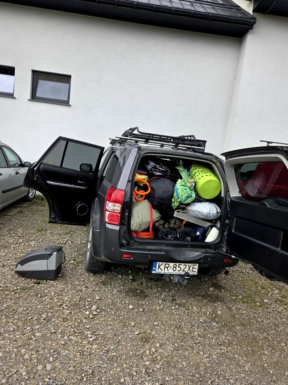 sprzęt campingowy w suzuki