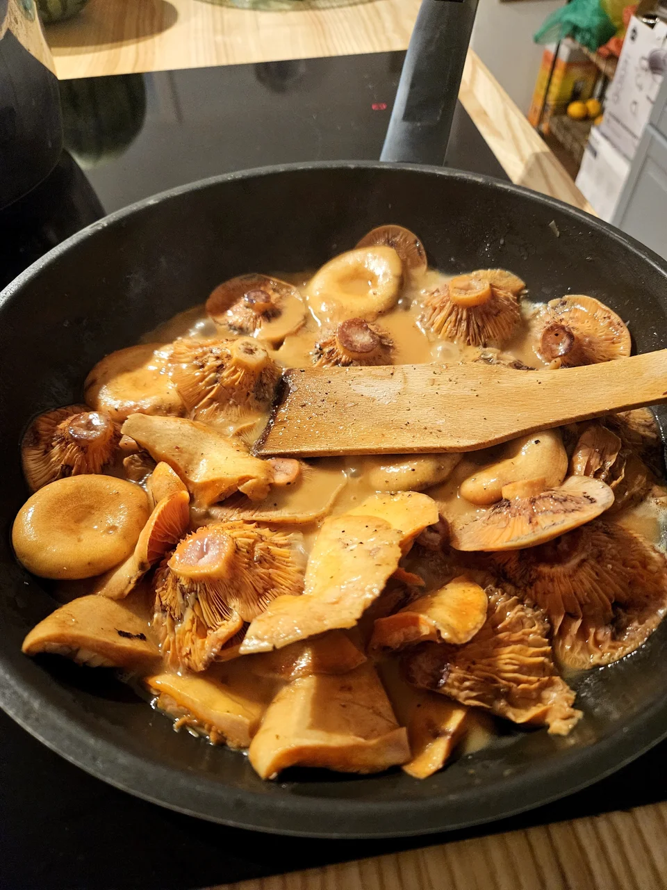Rydze smażone na maśle